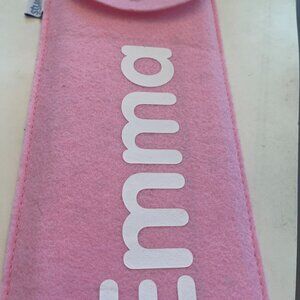 Personalized milestone flip book name "Emma"